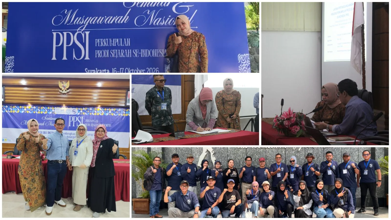 Ketua Prodi S1 Ilmu Sejarah FIB USU Ikuti Seminar Internasional dan Munas PPSI di Universitas Sebelas Maret